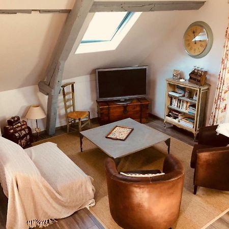 Sous Les Toits D'Honfleur Apartment Bagian luar foto